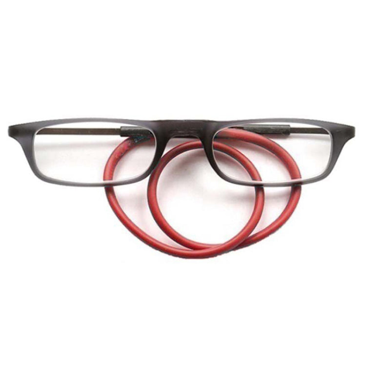 Portable Magnetic Hanging Neck Retractable Reading Glasses, +250, +275, +300, +325, +350