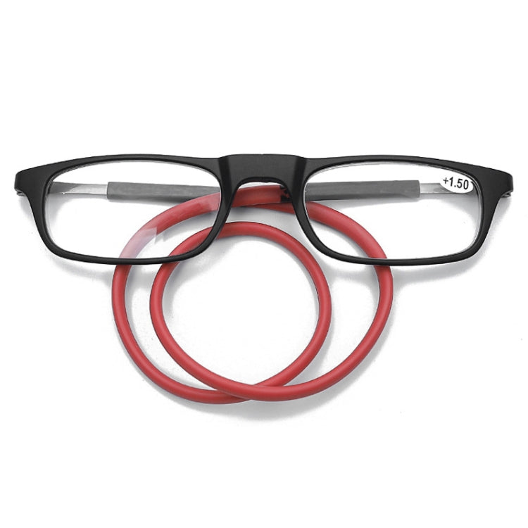 Portable Magnetic Hanging Neck Retractable Reading Glasses, +250, +275, +300, +325, +350