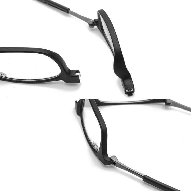 Portable Magnetic Hanging Neck Retractable Reading Glasses, +250, +275, +300, +325, +350