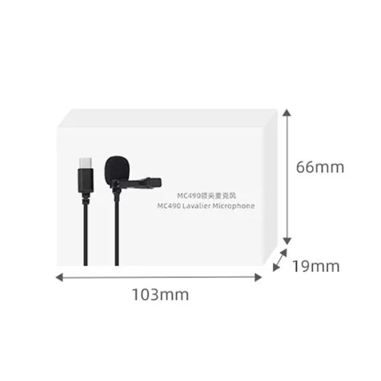 Sunnylife MC490 Collar Microphone Motion Camera Recording Wheat, For DJI Action3/2, For Insta360 ONE X2/X3/1 inch 360 Edition
