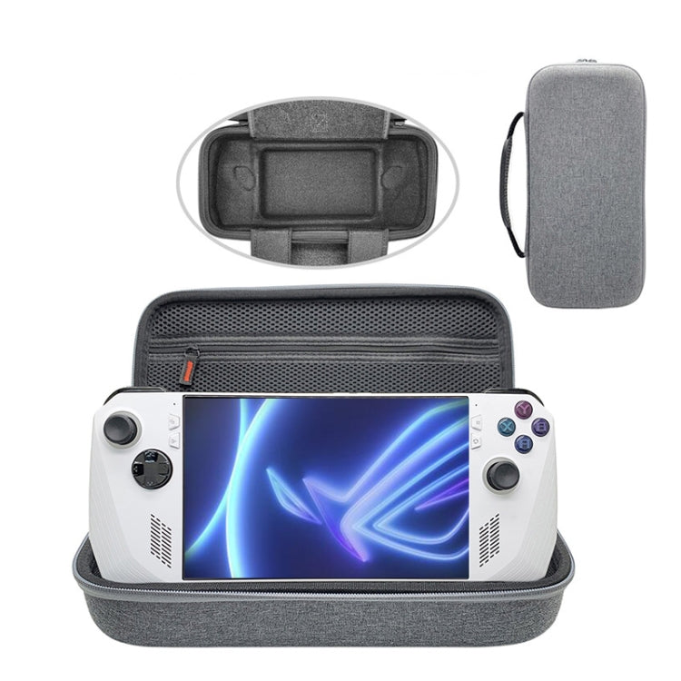 For ASUS ROG Ally Game Console Storage Bag EVA Oxford Bunetto Bracket Protection Bag, Bracket Bag (Gray), Bracket Bag (Black)