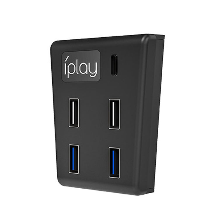 iplay HBP-308 For Sony PS5 5 in 1 Game Console USB3.0 HUB Connection Transmission Extender, For Sony PS5