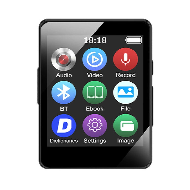 MP3 Music Player Bluetooth 5.0 Ebook Recorder MP4 Walkman, 8GB, 16GB, 64GB