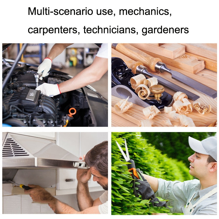 Multi Pocket Tool Apron Blue Garden Gardening Apron, Black+Blue