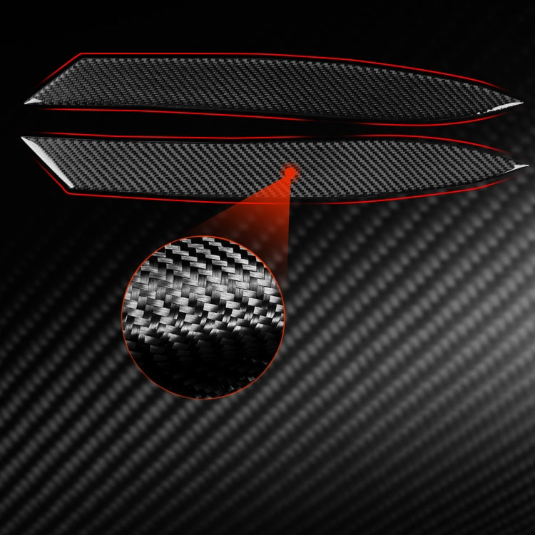 For Jaguar F-TYPE 2013+ Universal Light Eyebrow Sticker For Left And Right Drive