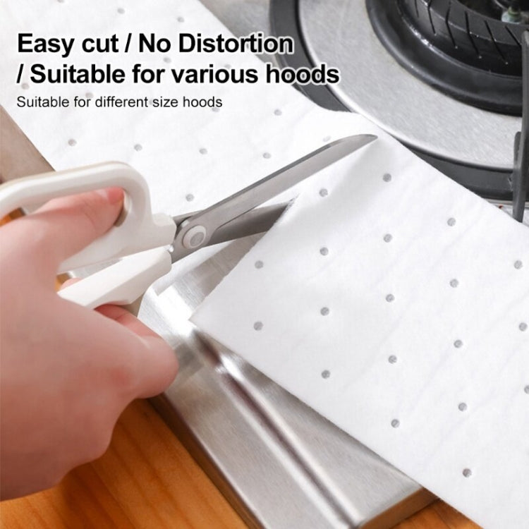 10pcs /Pack Disposable Oil Groove Suction Paper for Cooker Hoods, 7x90cm Regular, 10x90cm Regular, 7x90cm Thickened, 10x90cm Thickened