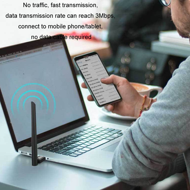 USB Bluetooth 5.1 Computer Adapter 100 Meters Receiving Transmitter, 09V
