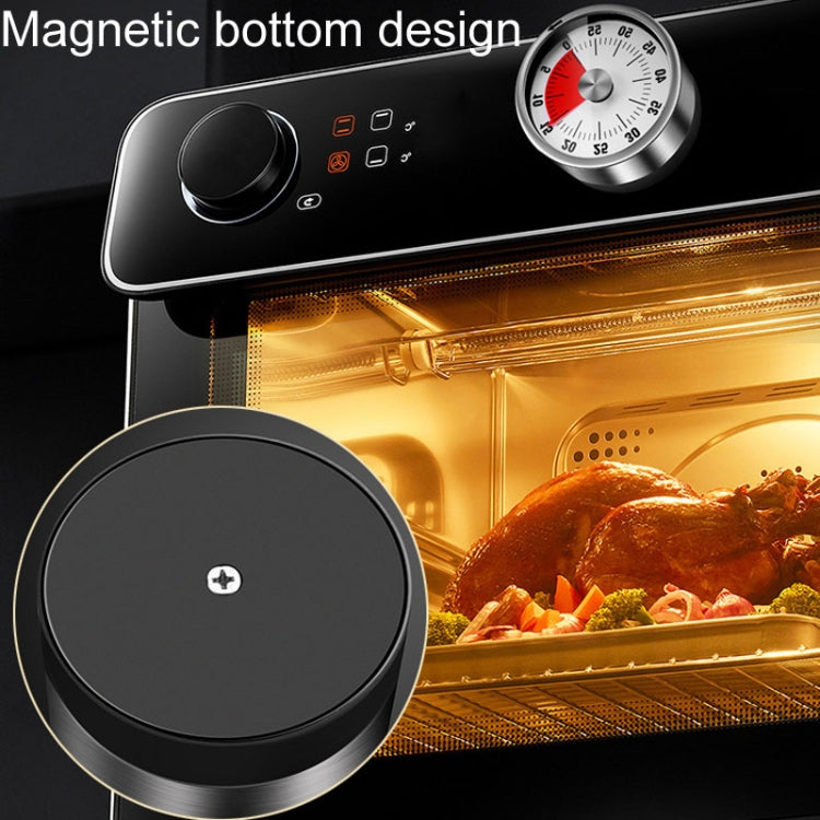 Kitchen Stainless Steel Mechanical Timer Student Time Management Reminder Baking Alarm Clock