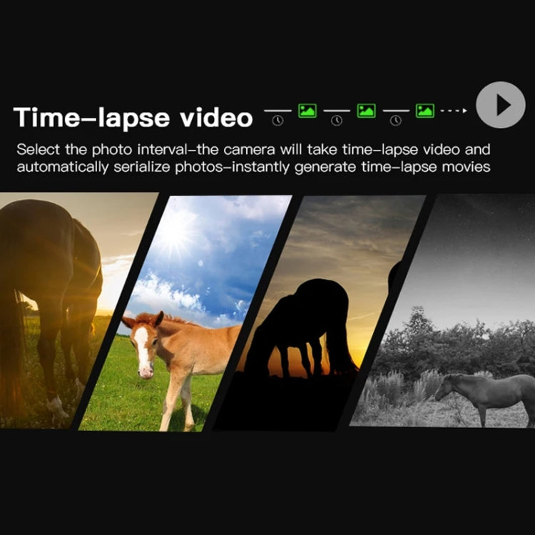 H8201 4K Dual Lens Infrared Camera 32MP HD Night Vision Monitoring Animal Field Outdoor Camera, H8201