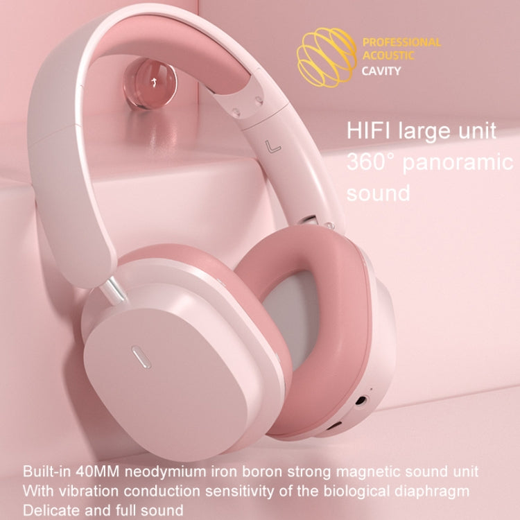 SOYTO SY-T2 Noise Reduction Bluetooth Headset Wireless Game Headset(White)