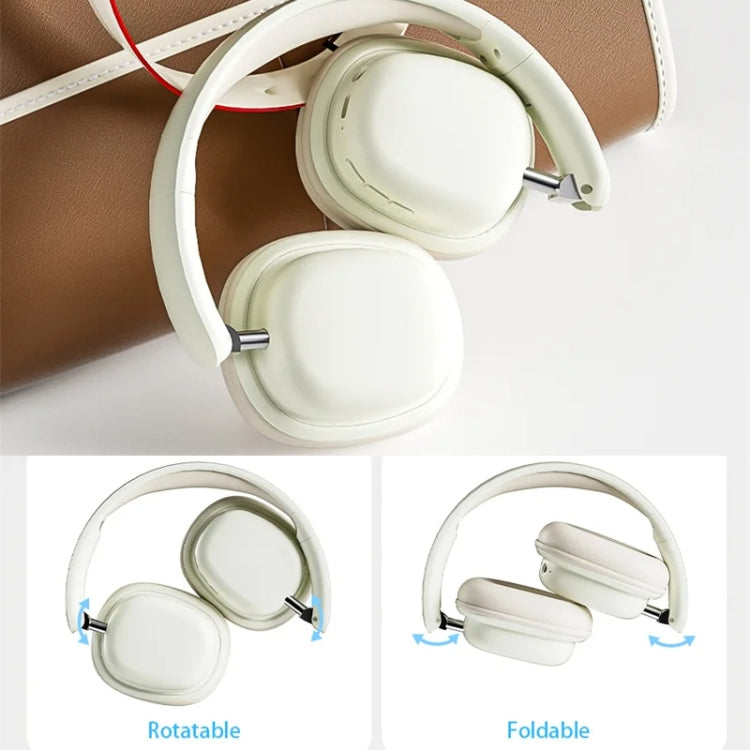 SOYTO SY-T1 Wireless Headset Bluetooth Gaming Headset With Plug Play Microphone(White)