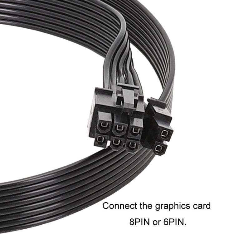 Corsair 18AWG 8-Pin to 8-Pin (6+2) Graphics Card Power Cable – 50cm / 60cm