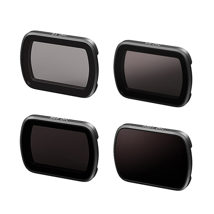 For DJI Osmo Pocket 3 aMagisn HD Double Sided Coated Filters Sports Camera Protective Goggles, CPL, ND16+ND64+ND256 + CPL