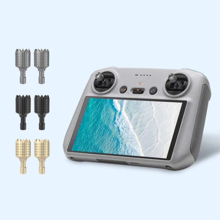 For DJI RC / RC 2 Remote Control LKTOP Joystick Thumb Rocker, For DJI RC / RC 2 Gray