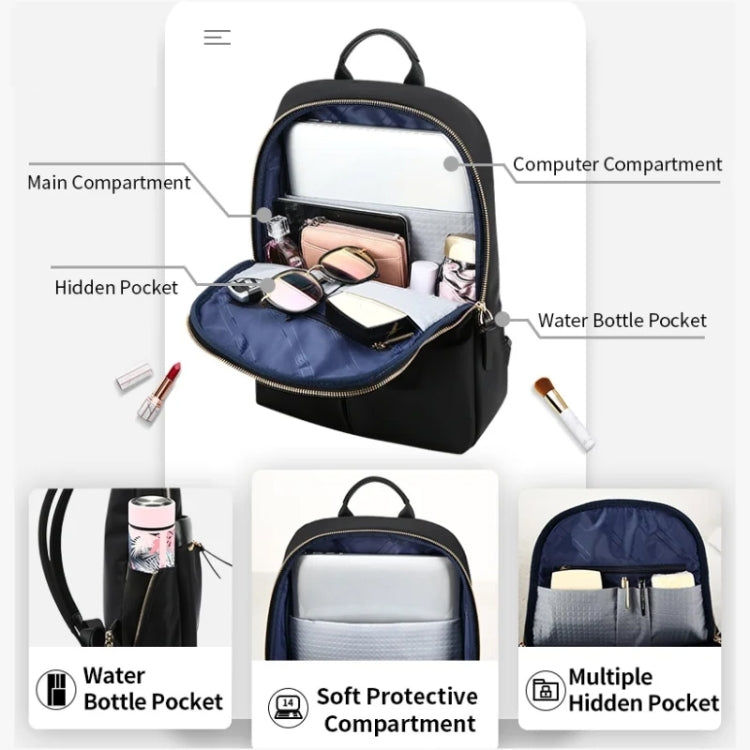 Bopai 14-inch Laptop Casual Lightweight Waterproof Backpack