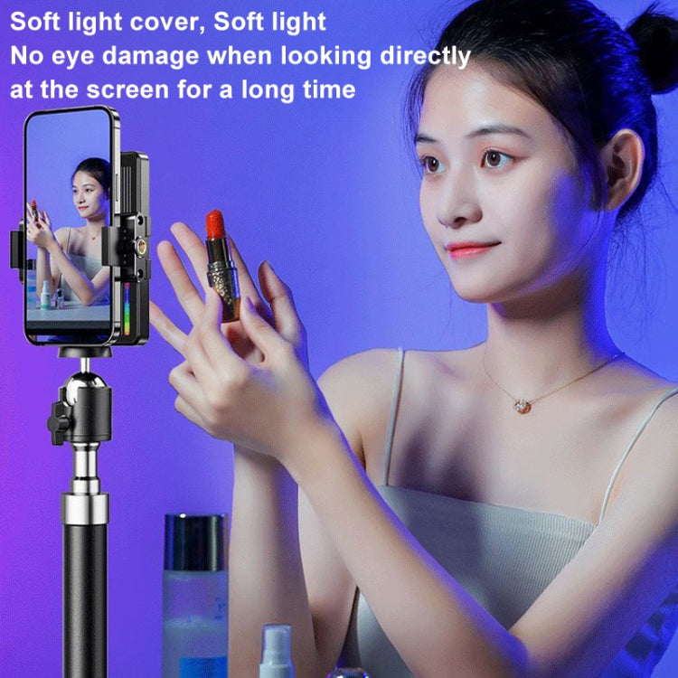Rechargeable Pocket Light Mini Photography Light LED Outdoor Shooting Supplementary Light, Desiontal M15 3 Color Temperature, Desiontal M16 RGB