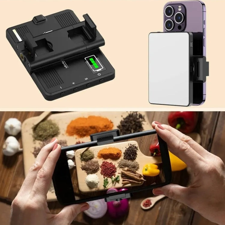 Rechargeable Pocket Light Mini Photography Light LED Outdoor Shooting Supplementary Light, Desiontal M15 3 Color Temperature, Desiontal M16 RGB