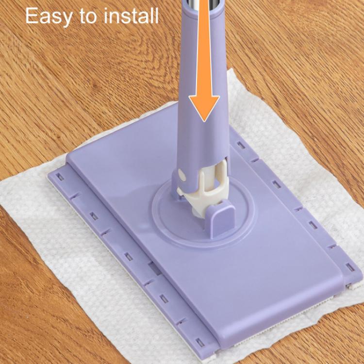 Washcloth Small Mop Lazy Person Hand-Free Automatic Paper Change Mini Floor Cleaner