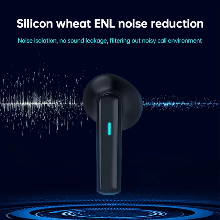 Lenovo TG132 Wireless Bluetooth 5.3 Earphones Sensorless Delay Ultra Long Life Sports Music Game Gaming Use(White)