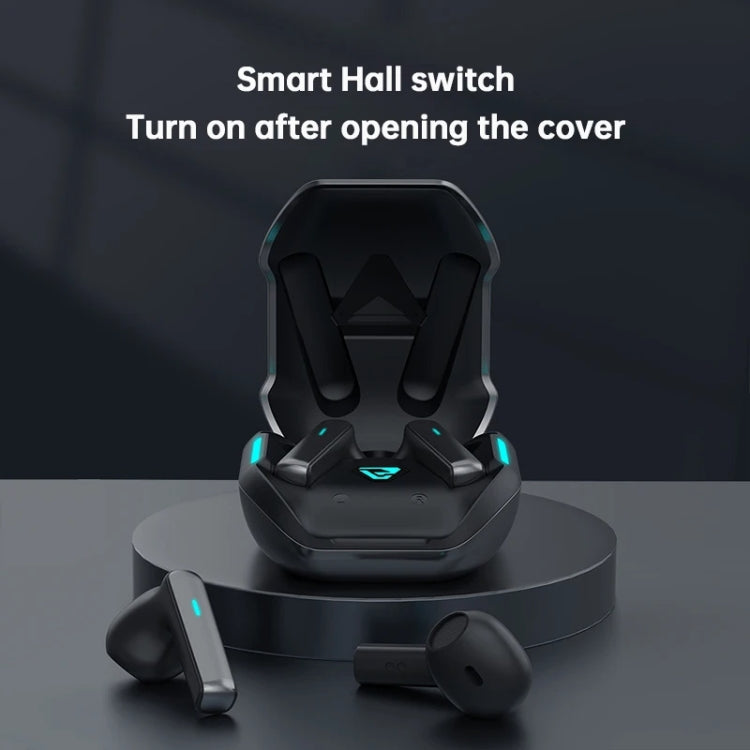 Lenovo TG132 Wireless Bluetooth 5.3 Earphones Sensorless Delay Ultra Long Life Sports Music Game Gaming Use(White)
