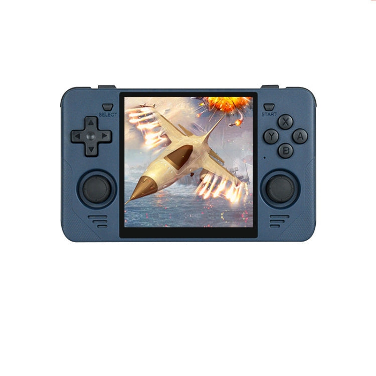 POWKIDDY RGB30  4 Inch IPS Screen Handheld Game Console Built In WIFI＋Bluetooth 16GB+256GB(Blue)