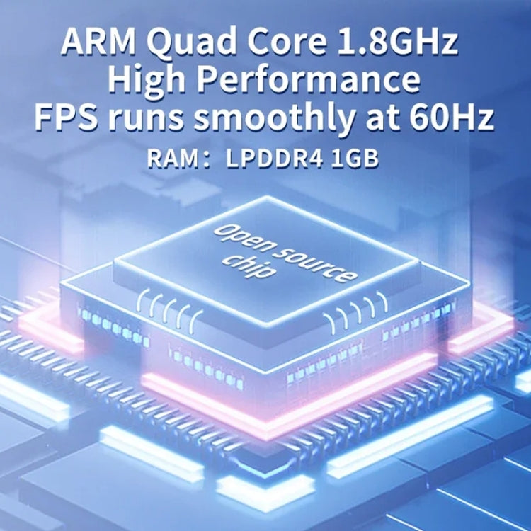 POWKIDDY RGB30  4 Inch IPS Screen Handheld Game Console Built In WIFI＋Bluetooth 16GB+128GB(Blue)