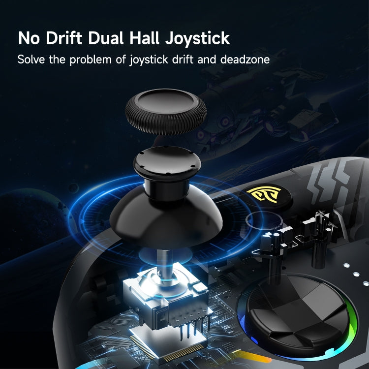 EasySMX X15 Hall Joystick Trigger RGB Wireless Gamepad(Mech)
