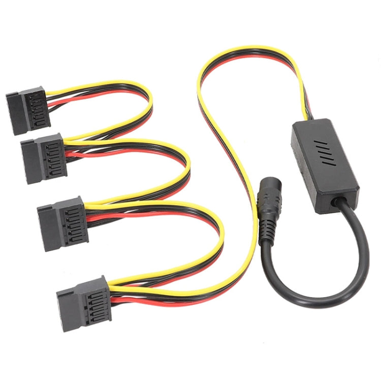 Adapter DC 5.5 x 2.5mm To Hard Disk Power Supply Cable, One To One SATA, One To Two SATA, One To Three SATA, One To Four SATA, DC To 4Pin One To One, DC To 4Pin One To Two, DC To 4Pin One To Three, DC To 4Pin One To Four