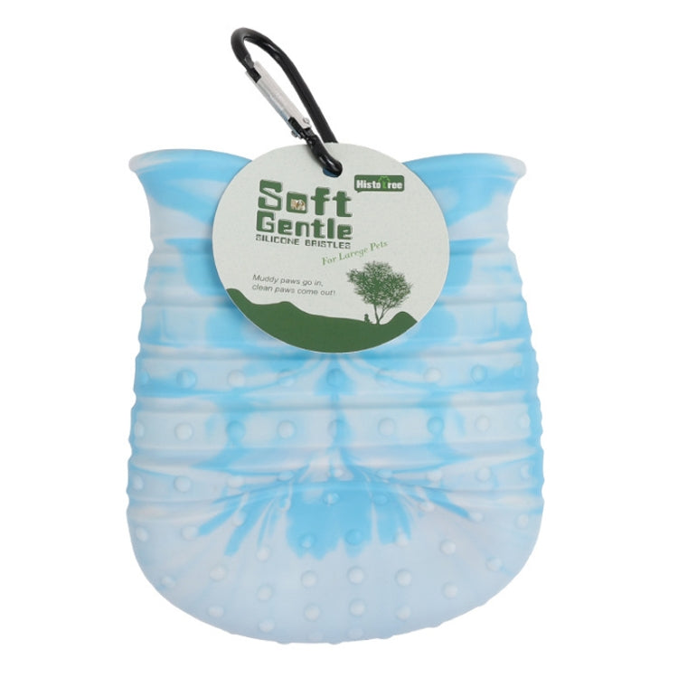 Histotree Pet Foot Washing Cup Multifunctional Dog Paw Cleaning Brush, Small (Purple), Small (Blue), Large (Pink), Large (Purple), Large (Blue)