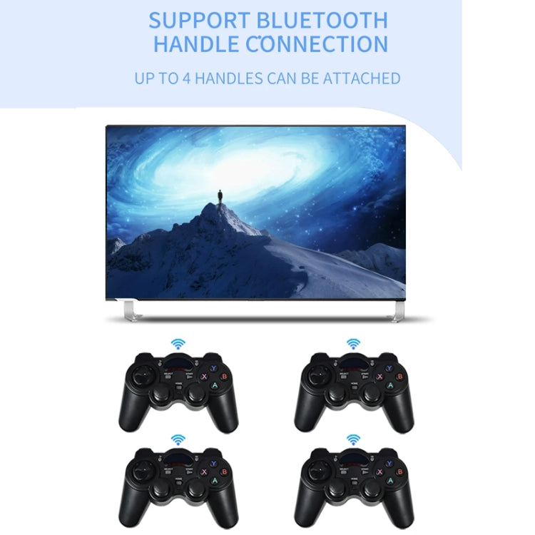 POWKIDDY X55 Game Console 5.5 Inch 1280 X 720 IPS Screen RK3566 Linux System Open-Source Retro Video Player 16GB+128GB(Blue)