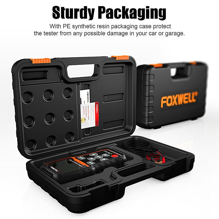 FOXWELL BT705 12V 24V Car Battery Test Analyzer Cranking and Charging System Test