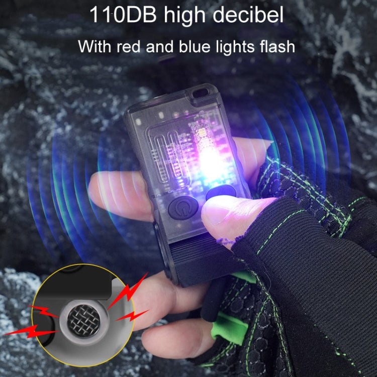 V20 Portable Keychain Light Rechargeable Bright Mini Flashlight
