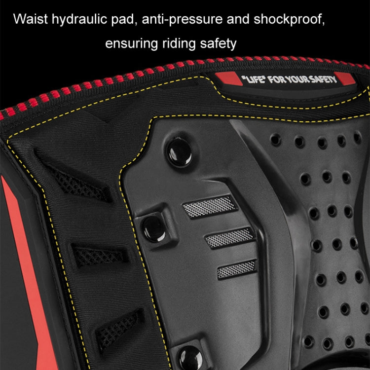 SULAITE Motorcycle Riding Breathable Anti-Fall Belt, Red S/M, Red L/XL, Yellow S/M, Yellow L/XL
