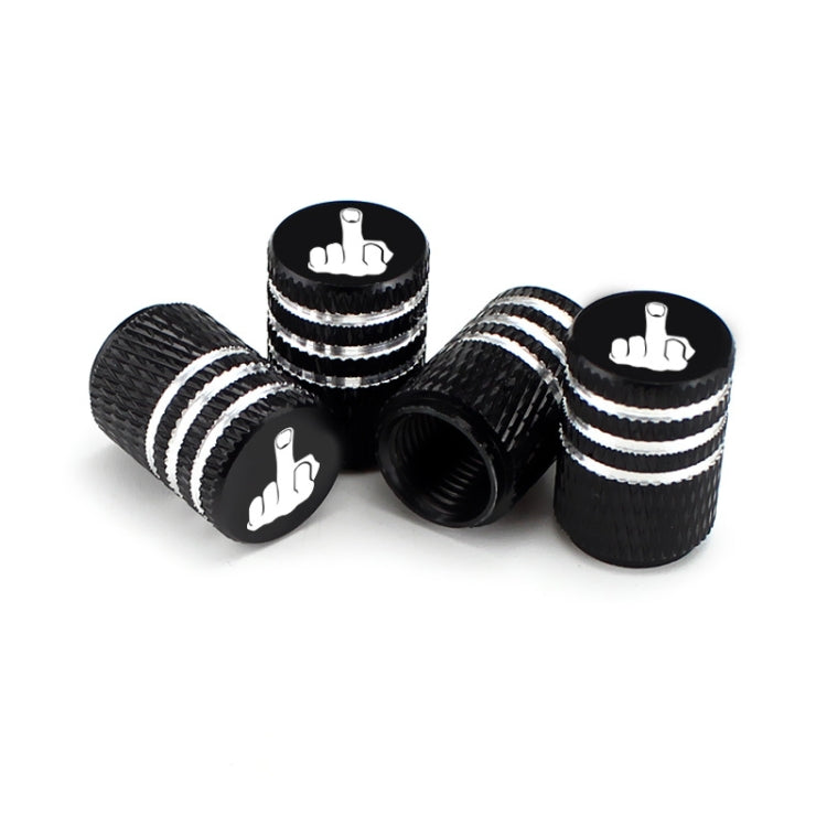 4pcs Laser Ioon Car Tire Modification Universal Valve