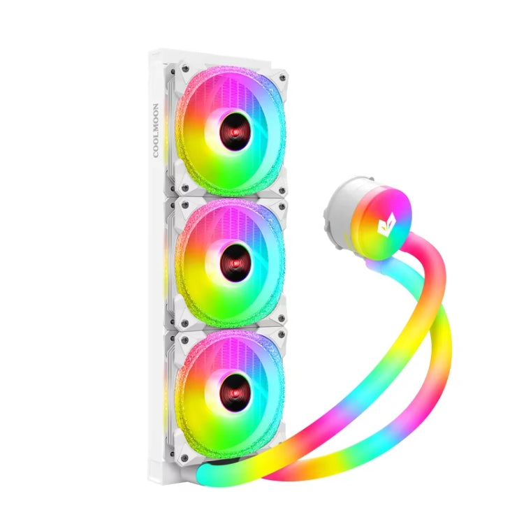 COOLMOON AS360 Magic Diamond Edition Computer Cooler ARGB Water Cooling Light Integrated CPU Radiator, AS360