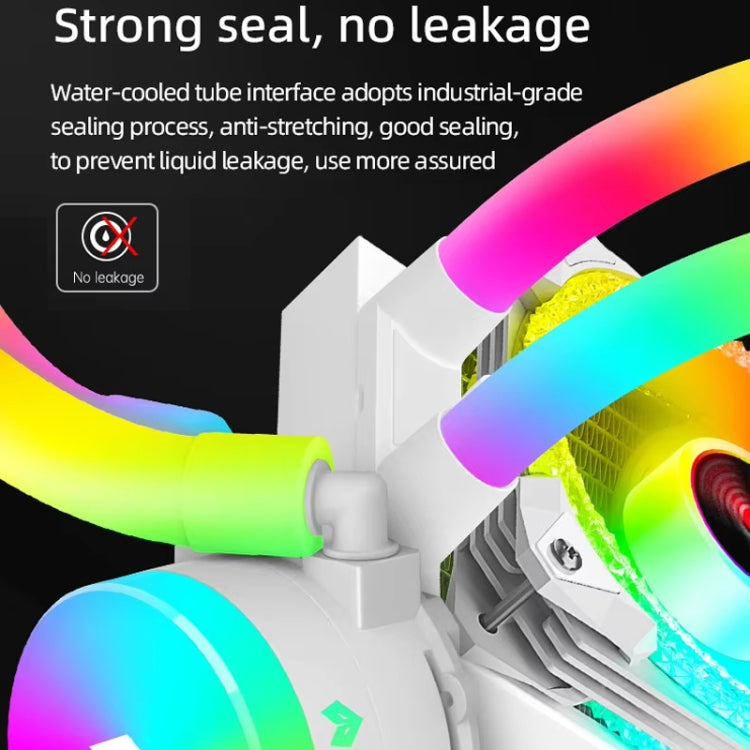 COOLMOON AS360 Magic Diamond Edition Computer Cooler ARGB Water Cooling Light Integrated CPU Radiator, AS360
