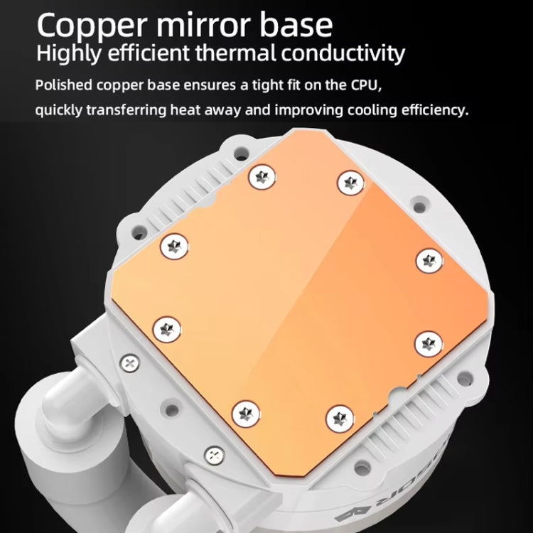 COOLMOON AS360 Magic Diamond Edition Computer Cooler ARGB Water Cooling Light Integrated CPU Radiator, AS360