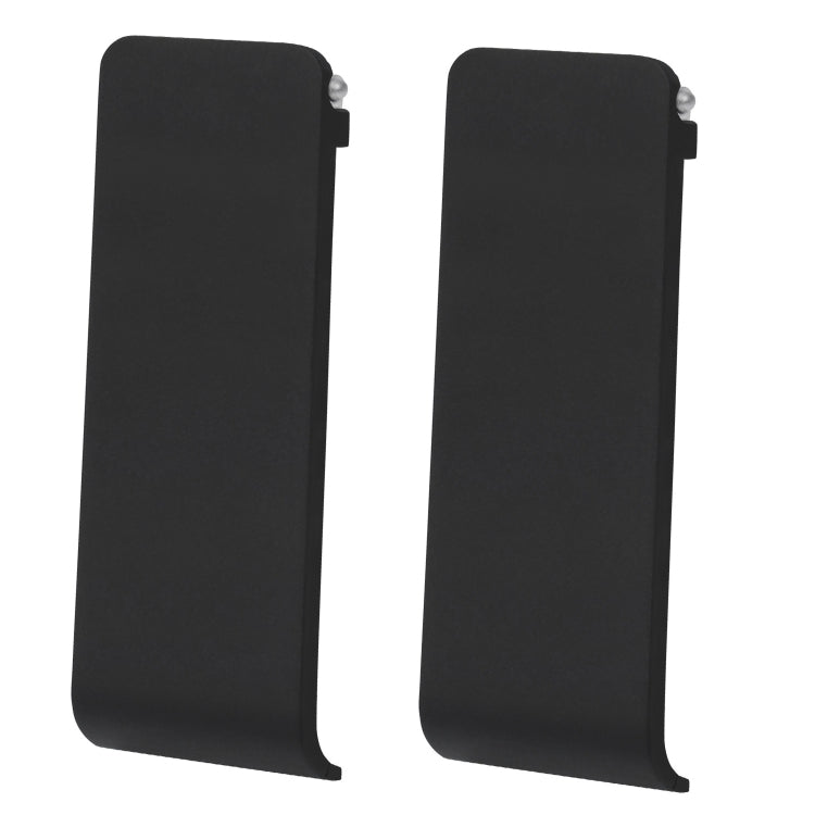 For Nintendo Switch Console 2pcs Replacement Kickstand Back Shell Holder, Black, Transparent White, White, Red, Blue