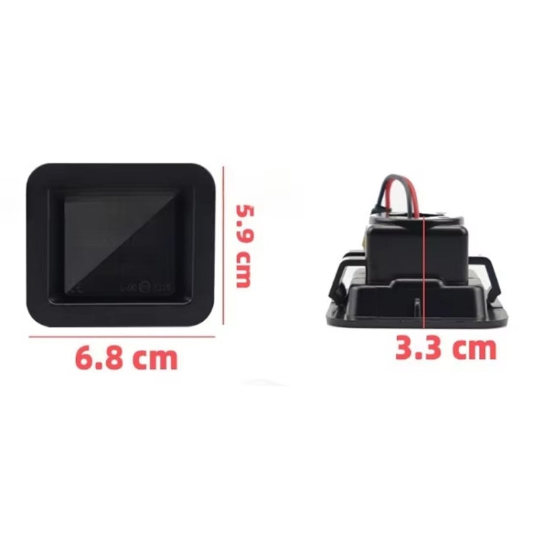 2pcs For 2015 Ford F150 Raptor LED License Plate Light, 2pcs
