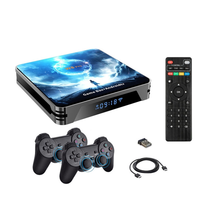 W8PRO 64G Dual System HD Wireless Joystick Retro Gaming Console With 36000+ Games, EU Plug, US Plug, UK Plug, AU Plug