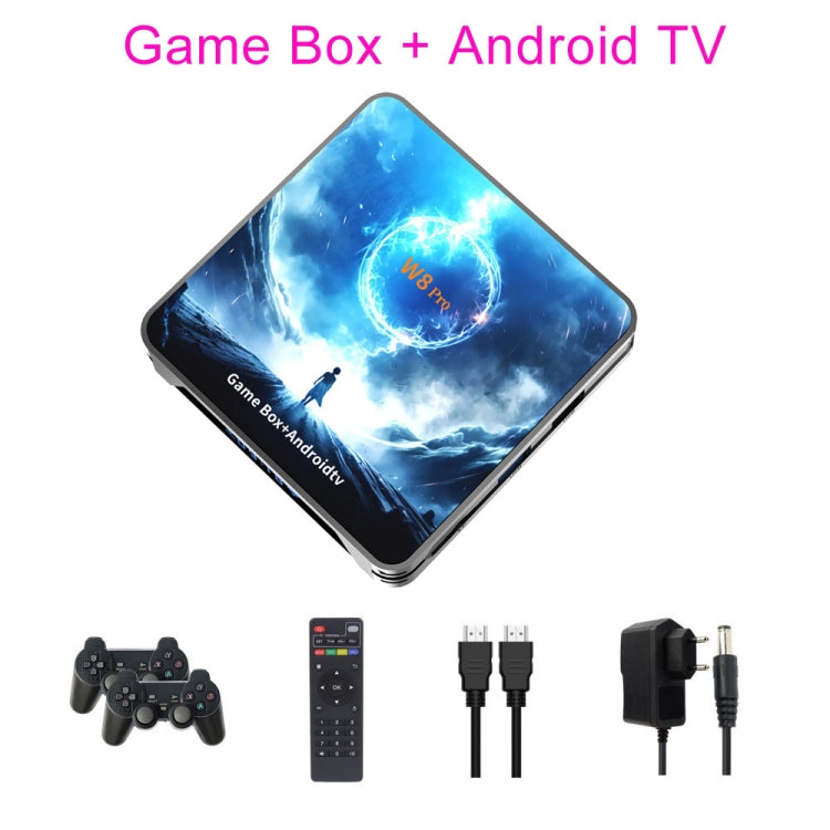 W8PRO 64G Dual System HD Wireless Joystick Retro Gaming Console With 36000+ Games, EU Plug, US Plug, UK Plug, AU Plug