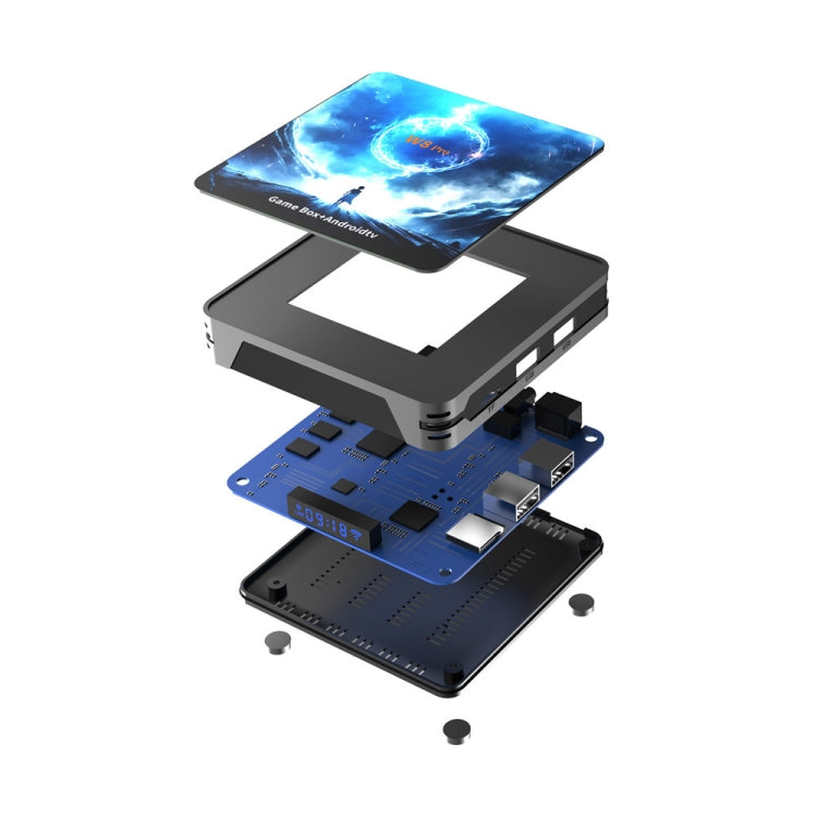 W8PRO 64G Dual System HD Wireless Joystick Retro Gaming Console With 36000+ Games, EU Plug, US Plug, UK Plug, AU Plug