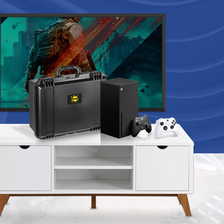 For MicroSoft Xbox Series X DEVASO Game Console Organizer Waterproof Case Accessories