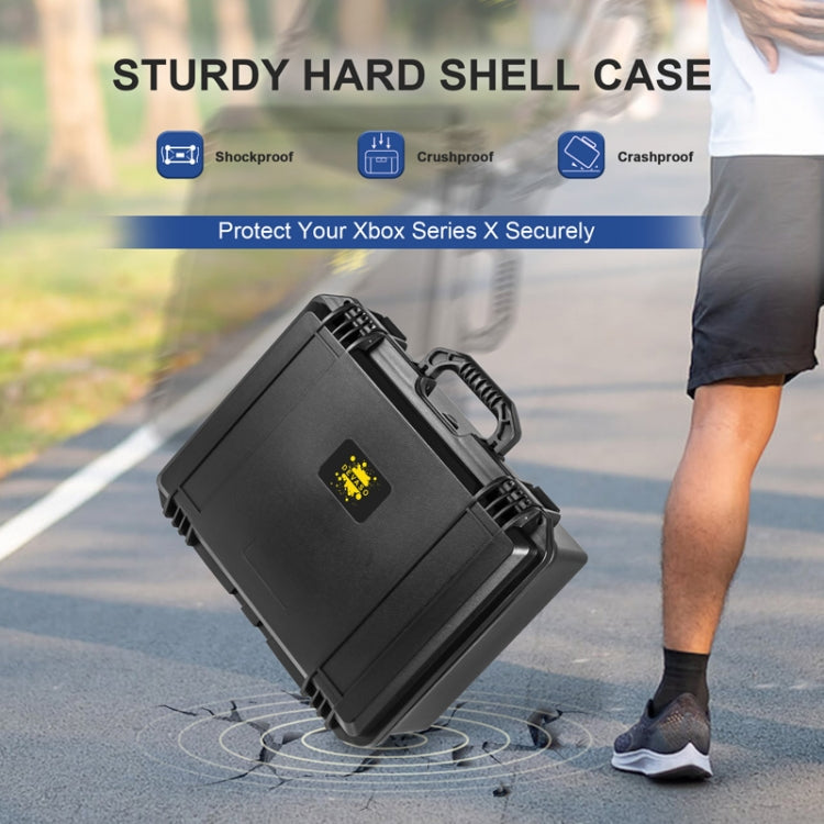 For MicroSoft Xbox Series X DEVASO Game Console Organizer Waterproof Case Accessories