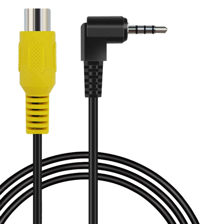 2pcs Stereo Four Section to RCA Female Car Navigation Video Cable, E1-26