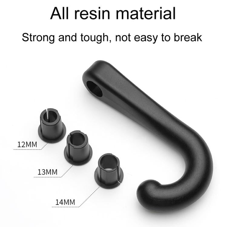 1pair Car Rear Seat Concealed Hook