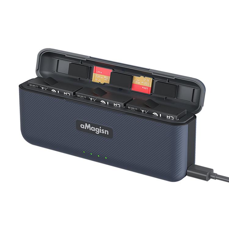 For Insta360 Ace Pro 2 Battery aMagisn Fast Charging Box Charger Storage Compartment, aMagisn
