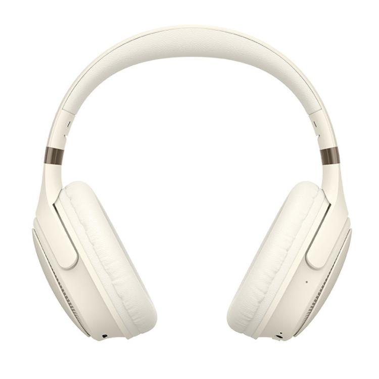 Havit H630BT Foldable Wireless Bluetooth Headset Music and Gaming Headset (Cream-color)