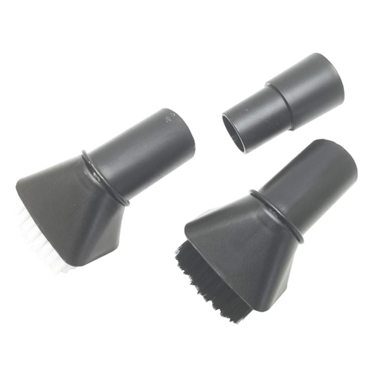 For Karcher / Miele / Bosch / Philips Vacuum Cleaner 32mm Soft Brush Nozzle 2.863-221.0, Black, White, Black+White, Black+White+3532 Adaptor