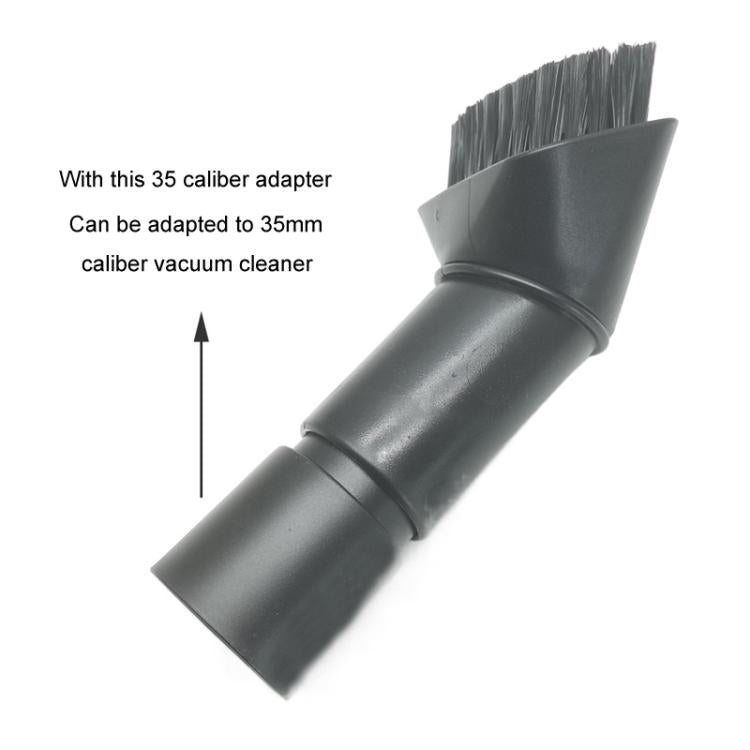 For Karcher / Miele / Bosch / Philips Vacuum Cleaner 32mm Soft Brush Nozzle 2.863-221.0, Black, White, Black+White, Black+White+3532 Adaptor